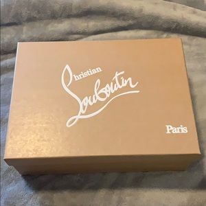 Christian Louboutin shoes box